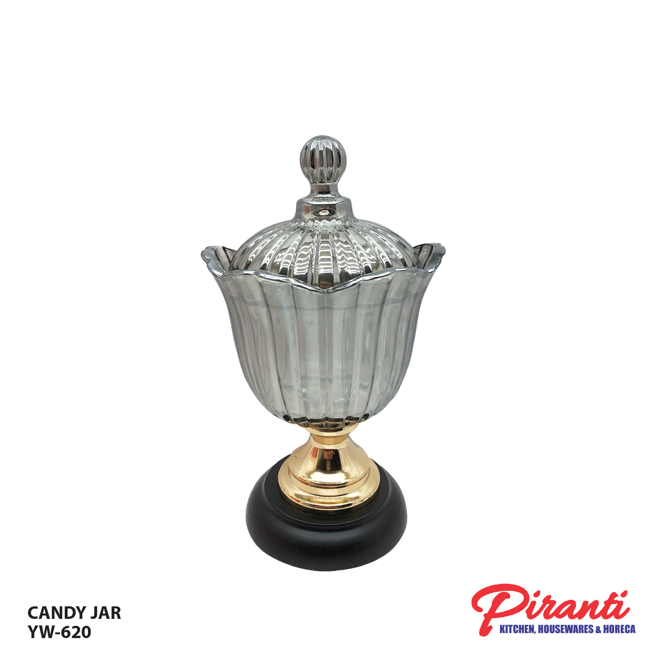 Toples Kaca Kristal Candy Jar – YW620